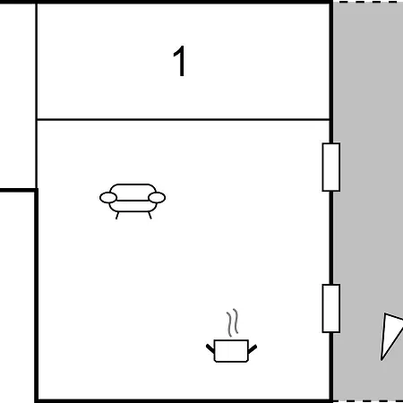 One-bedroom In * クサミル